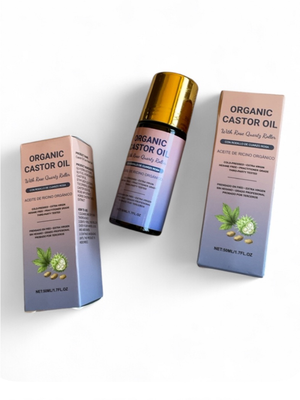 Organic Castor Oil - Roller Applicator *BRAND NEW* 2/22$
